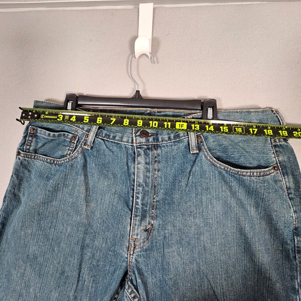 Levis 559 Relaxed Straight Jeans Mens 38x32 Medium Wash Blue Denim Pants - Picture 2 of 12
